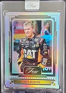 Jeff Burton 2025 Panini Turn Four NASCAR lámina roja #60 NASCAR #19/25 - Imagen 1 de 2