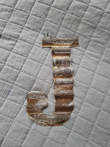 Galvanized "J" - Picture 1 of 2