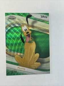 Disney Topps Chrome 2025 Pluto Green /99 - Bild 1 von 2