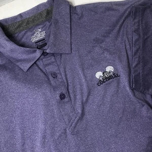 Ahead Extreme Golf Polo Uomo Taglia XXL Heathered Viola Performance Tech Colonial - Foto 1 di 9