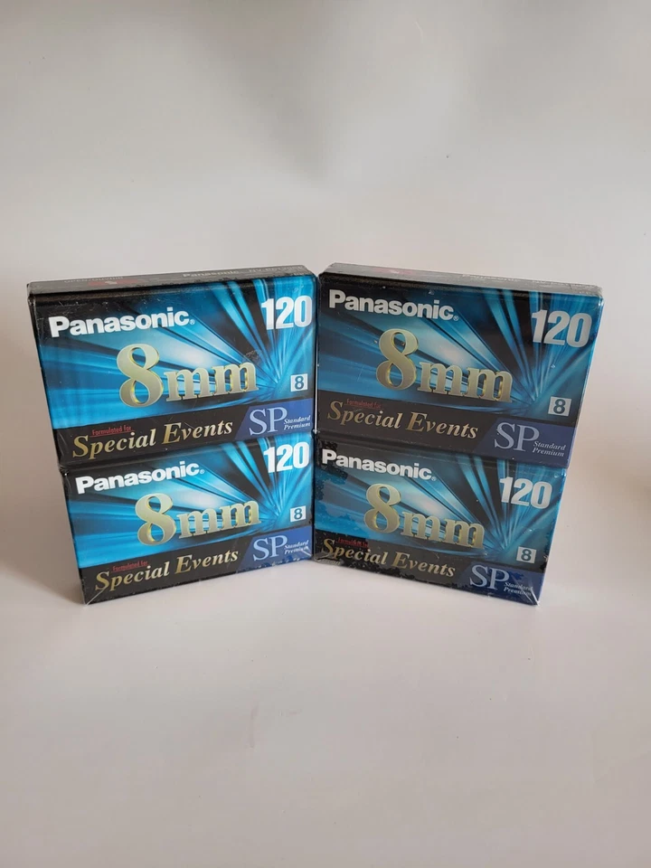 1 PANASONIC 8mm GX-MP 120 SPECIAL EVENTS BLANK VIDEO CAMCORDER CASSETTE TAPE