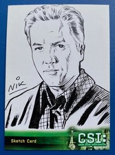 CSI Crime Scene Investigation Series 3 - SKETCH by NICK NEOCLEOUS Gil Grissom