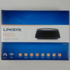 Linksys E2500 NP N600 Advanced Simultaneous Dual-Band Wi-Fi Router New 
