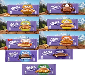 MILKA enorme CHOCOLATE XXL de Alemania en 9 SABORES 250g-300g Nuevo - Imagen 1 de 11