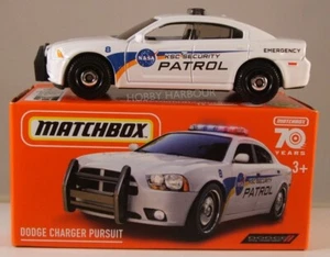 MATCHBOX PG (no number) Dodge Charger Pursuit NASA, 2022 iss. in 2023-style box - Picture 1 of 1