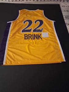 CAMERON BRINK SIGNED JERSEY LOS ANGELES SPARKS WNBA WITH COA - Picture 1 of 16