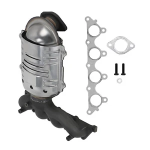 Exhaust Manifold W/ Catalytic Converter For Hyundai Accent Kia Rio 1.6L 2006-11 - Picture 1 of 12