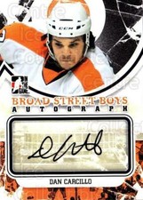 2011-12 ITG Broad Street Boys Autographs #ADC Dan Carcillo