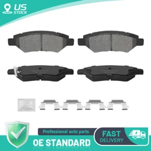 Rear Ceramic Brake Pads for Chevrolet Camaro LT/LS Cadillac CTS SRX Saab 9-4X - Picture 1 of 6