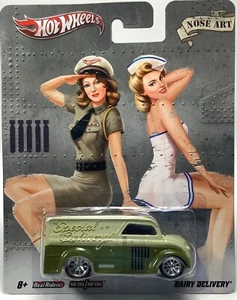 Hot Wheels Pinup/Nose Art Dairy Delivery 1985 Divco Special Delivery Bomb’s Away - Picture 1 of 11