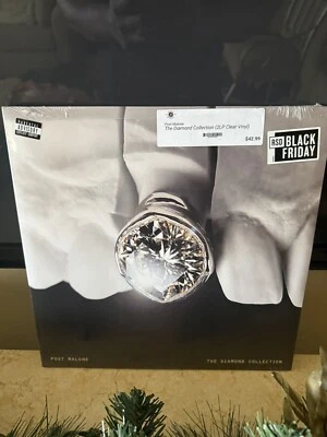 Post Malone - The Diamond Collection (2023) Clear Vinyl 2LP [RSD Exclusive] - Image 1 of 2