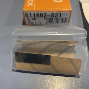 Bloque calibre Mitutoyo sellado con papeleo acero ASME 1 611882-531. 0,38 mm - Imagen 1 de 4