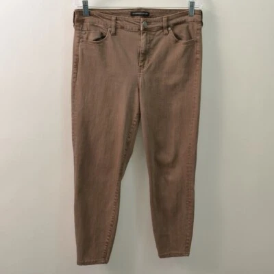 Liverpool Nic Zoe The Ankle Skinny Jeans Womens 12/31 Brown Stretch 26" Inseam - Image 1 of 4