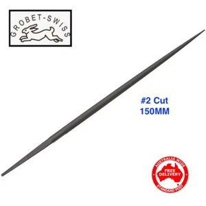 Grobet Vallorbe 150mm Locksmith Impression File- #2 Cut-Key Cutting-Free Post - Picture 1 of 2