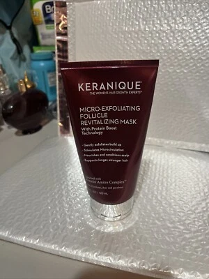 Mascarilla revitalizante folículo microexfoliante Keranique 4 OZ nueva Bj2 Foto 1 de 4