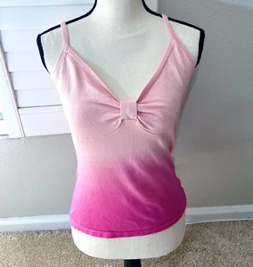 INC Silk Y2K Babydoll Pink Tank Top size M Fairy Feminine Coquette Pastel NWT - Picture 1 of 5