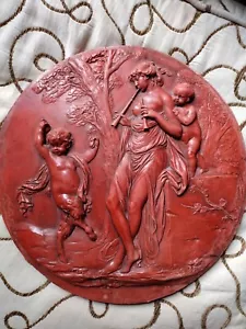 More details for 19th century french terracotta relief plaque after edme bouchardon