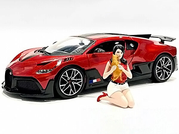 American Diorama AD76304 "Girls Night Out" Gigi with Cat Figurine for 1/18