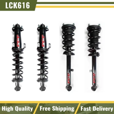 Juego completo de 2 muelles helicoidales y puntales delanteros y 2 traseros FCS para Lexus IS250 IS350 RWD Foto 1 de 4