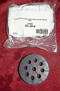 EUPEN SC-38-9 Standard Port Cushion W/ 9 Holes for 3/4″ Standard and Cable WANHO - Picture 1 of 5