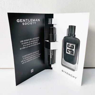 1x Givenchy Gentleman Society Eau de Parfum Extreme mini Spray for men, 1ml, NEW - image 1 of 4