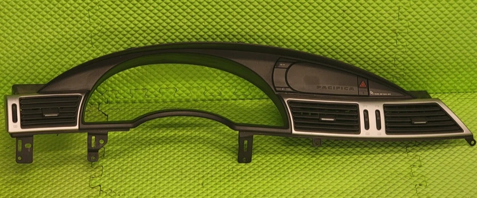 🔥04-07 Chrysler Pacifica painel de instrumentos painel de instrumentos painel velocímetro moldura preta - Imagem 1 de 4