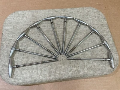 Slingerland 50s Vintage Drum Set Bass Drum T-Rod Set 10 T-Rods - Image 1 of 4