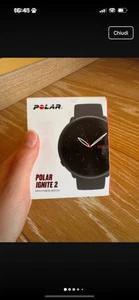 POLAR Smartwach Orologio Sport Cardio GPS calorie colore Nero - Ignite 2 - Foto 1 di 4