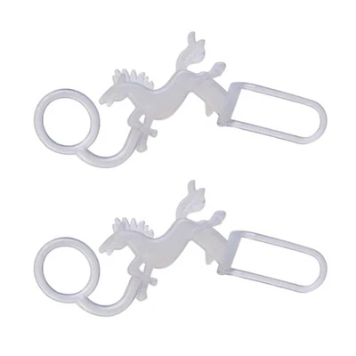  2 fibbie per teiere in silicone per cavalli, fibbie per collegamento, fibbie - Image 1 of 4