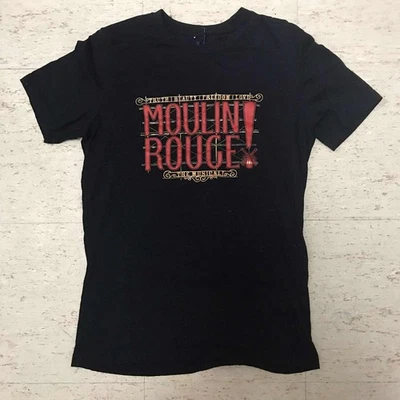 Camiseta Moulin Rouge The Musical Talla M Adulto Negra Gráfica Espectáculo de Broadway 2021 Foto 1 de 4