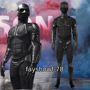 The Boys 2 Black Noir Cosplay Suit Bodysuit High Quality Costume Halloween Props - Picture 1 of 21