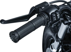 3582 Riot Handlebar Grips for Throttle and Clutch, Dual Cable Throttle Contro... - Picture 1 of 3