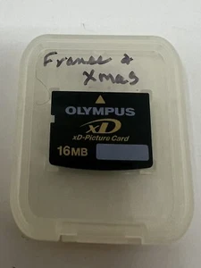 Olympus 16MB  XD Picture Card Camera Memory Card - Picture 1 of 4