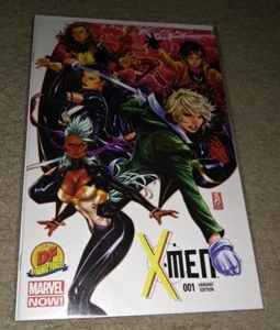 X-Men 1 (2013 - DF Variant) GOLD ink signed Brian Wood DF COA 3/10 - Picture 1 of 2