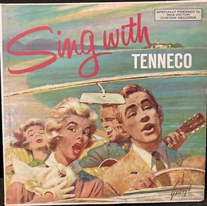 Sing With Tenneco - Vinyl LP - Tenneco (TENN-9, Mono) EX! 1961 - Picture 1 of 3