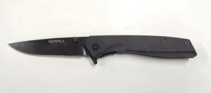 GoWILL Titanium Coated Folding Pocket Knife w/ G10 Handles 4.5" Closed - Picture 1 of 4