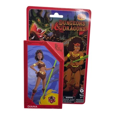Figura de acción Hasbro Dungeons & Dragons serie animada Diana 2023 nueva, sellada Foto 1 de 4