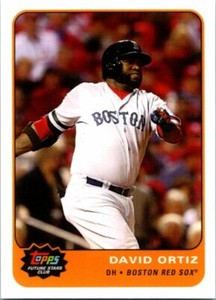 2020 Topps Future Stars Club October Baseball Card #3 David Ortiz Red Sox 