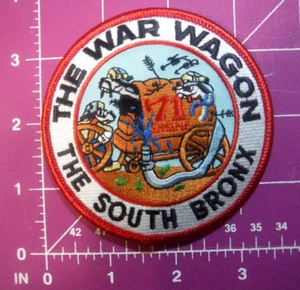 FDNY-NYC Fire Department Engine 71 War Wagon patch - Picture 1 of 2
