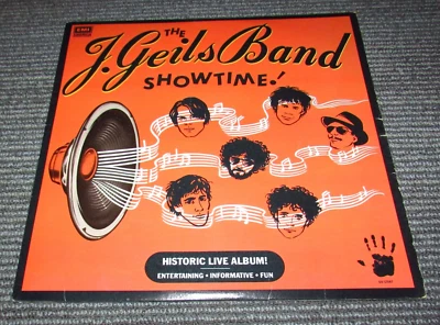 The J. Geils Band - Showtime! - Vinyl 1982 Album Record Fast Shipping - Image 1 of 4