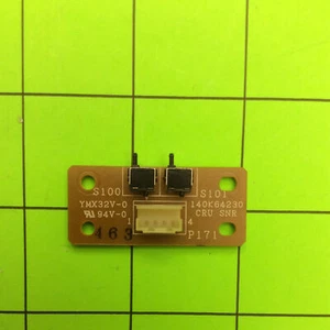 Interruptor de impresora láser Epson Actionlaser 1100 placa de botón 140K64230 - Imagen 1 de 4