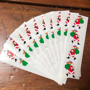 10 pegatinas pequeñas de Navidad de la señora Grossman de Papá Noel regalos botas de San Nicolás - Imagen 1 de 5