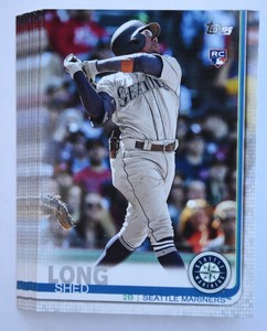 2019 Topps Update Shed Long RC 13 Card Lot US69