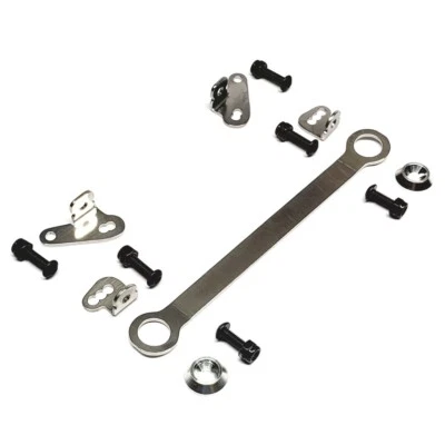 Stainless steel Front Shock Bracket  kit  for TAMIYA 1/12 CW-01 Chassis Lunchbox - Image 1 of 4