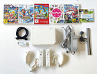 Nintendo Wii Konsole wei&#223;  + 2 Spieler Set + Mario Bros Party Sports Sonic HDMI