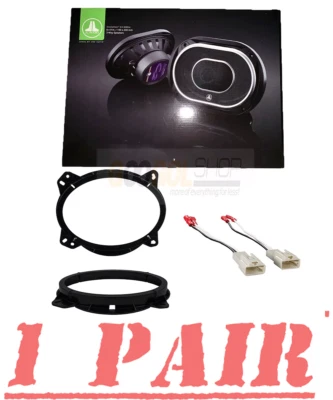 Altavoces de puerta delantera JL Audio serie C2 3 vías 6x9" para Toyota Tacoma 2005-2020 Foto 1 de 3