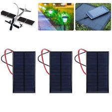 3pcs DC6V 1W Solar Panel Cell Power Module Polycrystalline Silicon Solar Panel