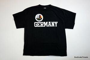 Germany Soccer Deutscher Fussballverband Black T-Shirt Large Simply Sports 
