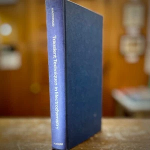 Transient Techniques in Electrochemistry by Digby D. Macdonald 2nd Printing 1981 - Picture 1 of 13