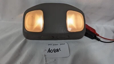 1993 - 1997 Nissan Pickup Truck Pathfinder D21 INTERIOR MAP DOME Gray - Image 1 of 4